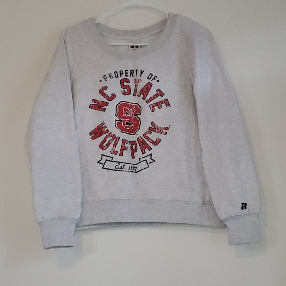 NC State sweatshirt